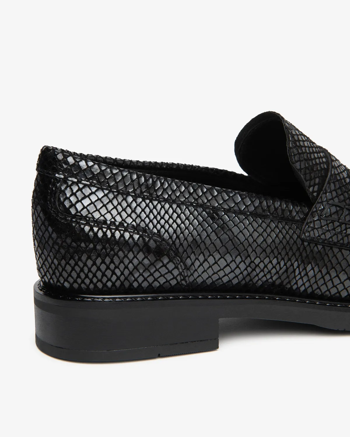NeroGiardini Mocasini Dama Piele Efect Piele Sarpe