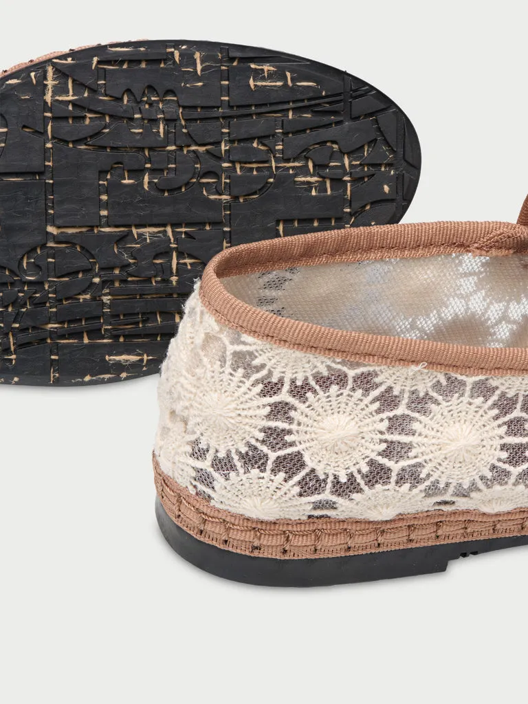 Flagelus Pierre Sun Flower balerini mesh floral