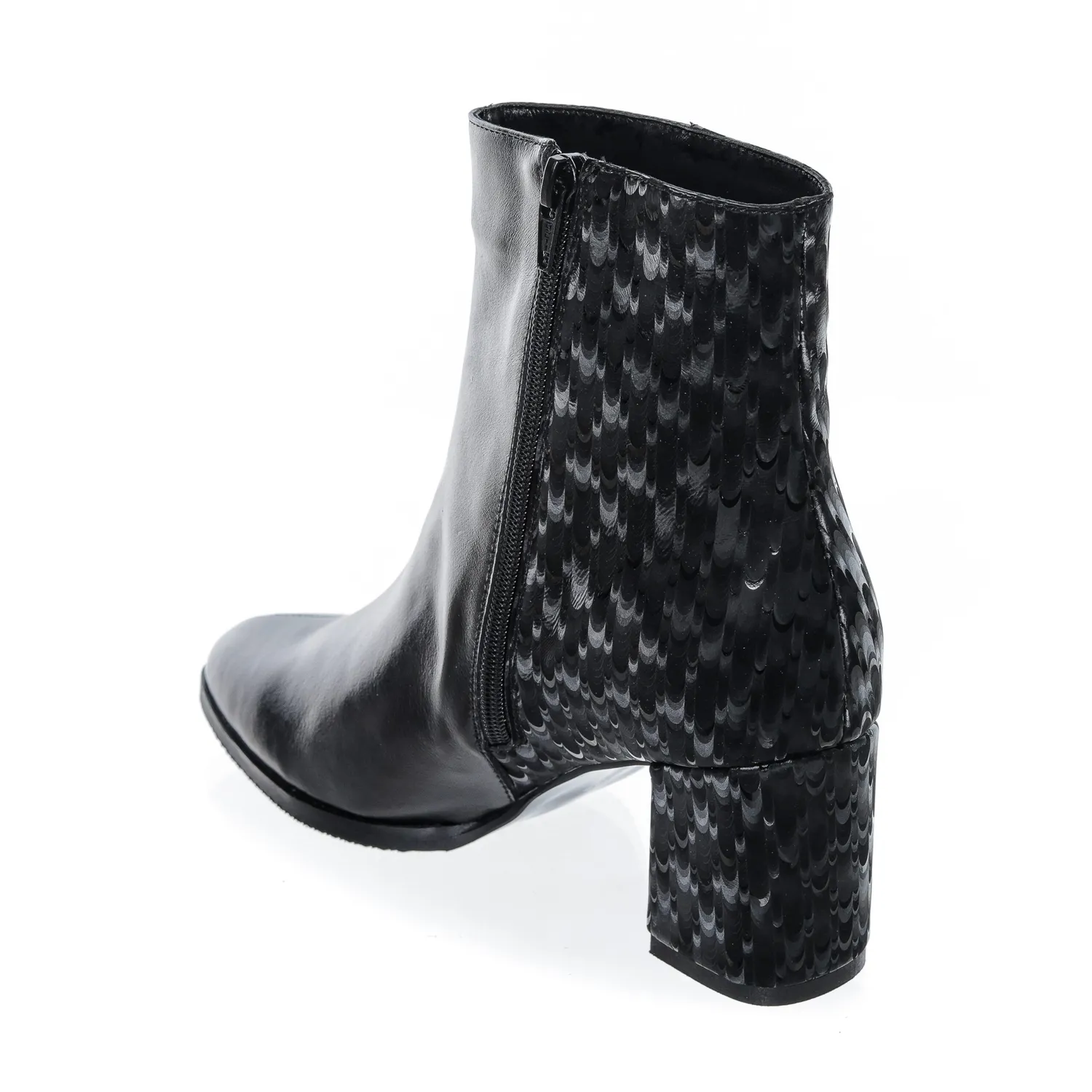 Catinca Shoes GX31 NB3D ghete dama piele negru