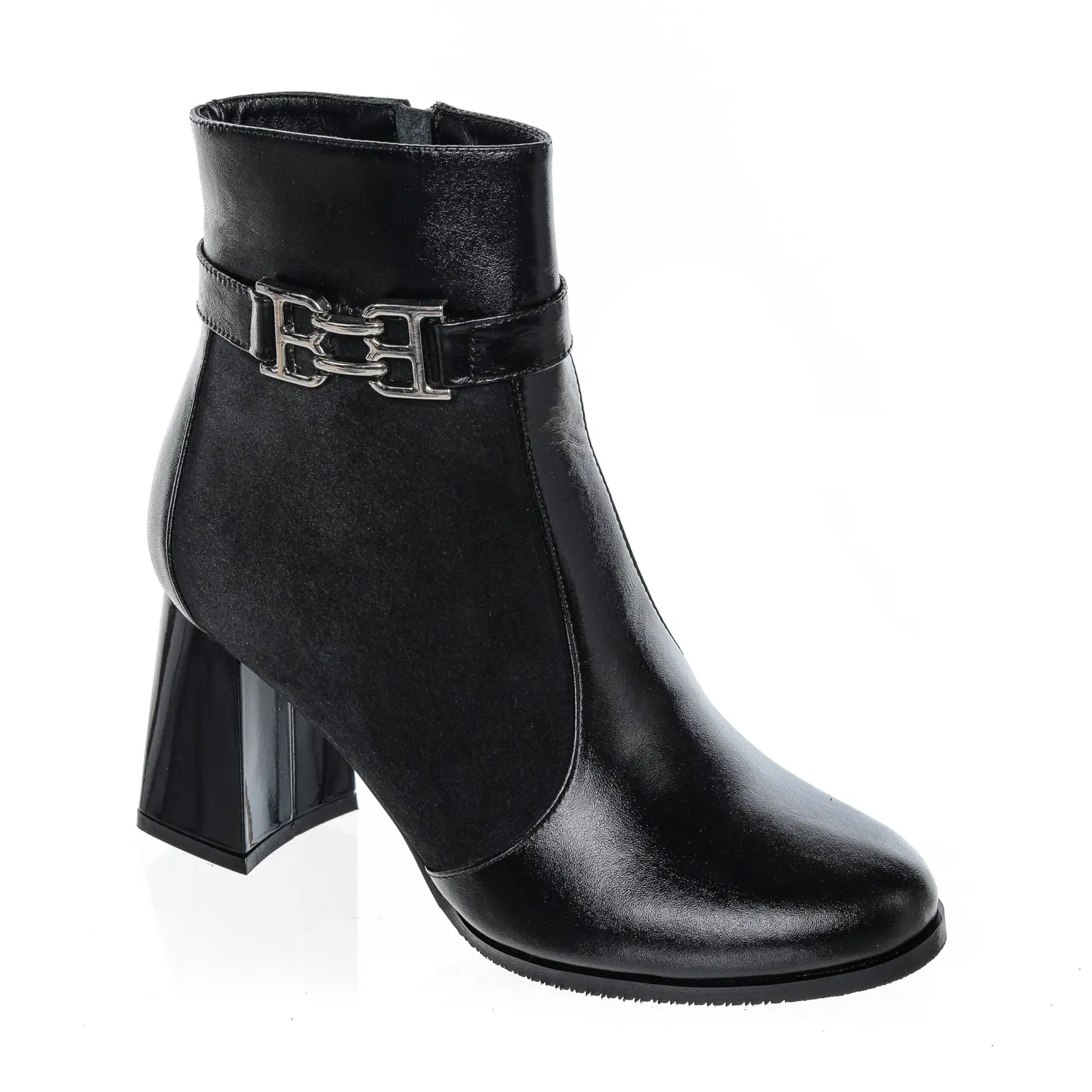 Catinca Shoes GX32 NBNA ghete damă piele negru