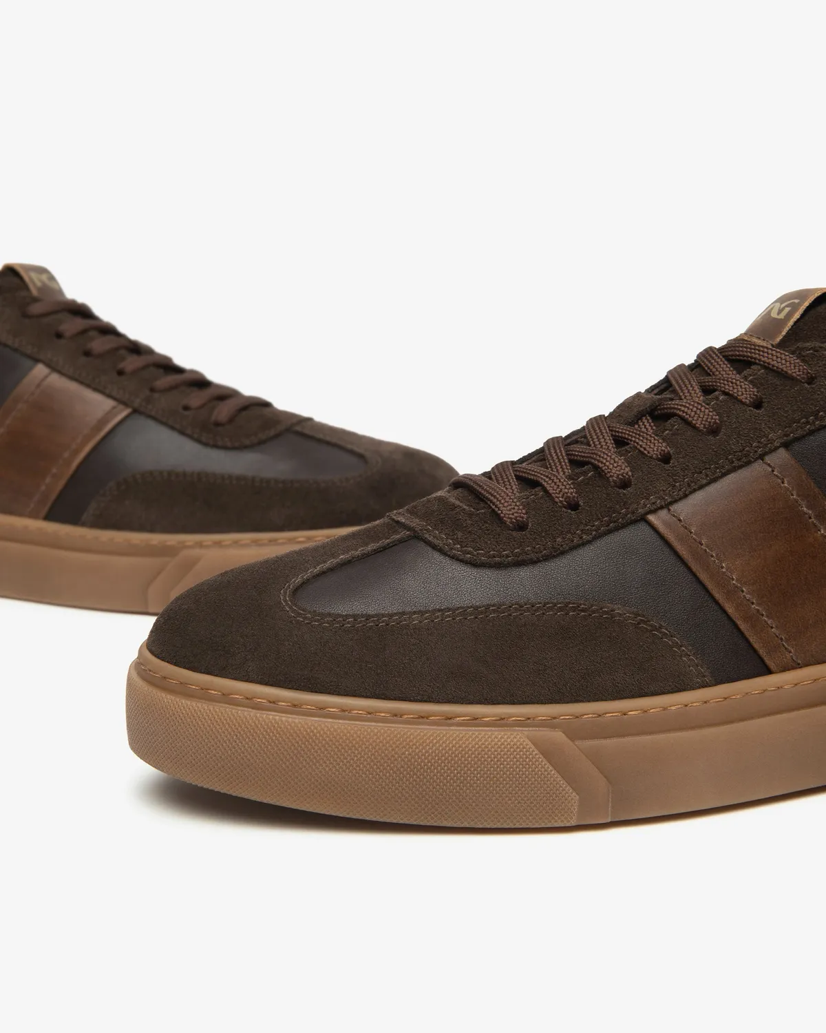 NeroGiardini sneakers barbati piele branț memory