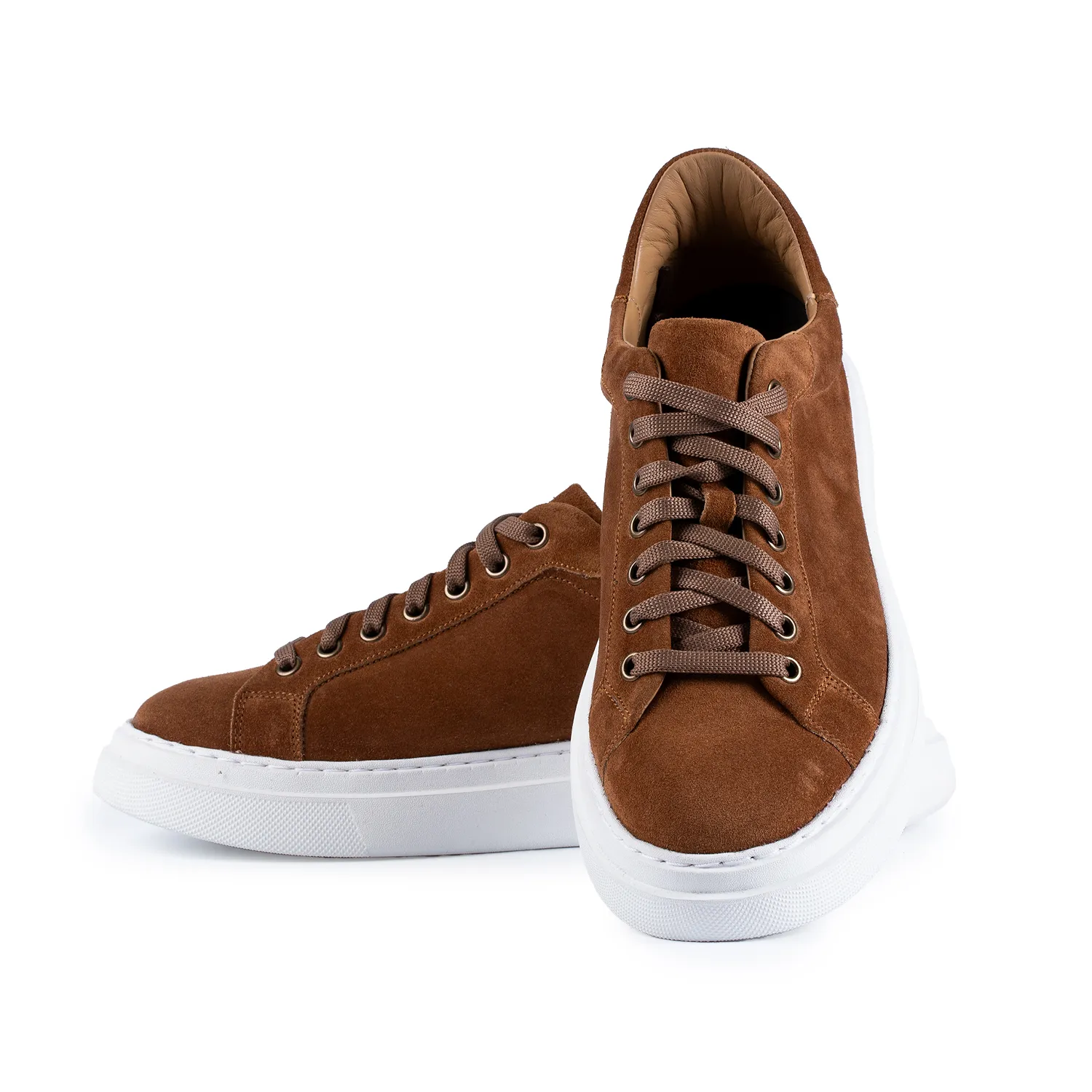 Lucas Shoes Sneaker 510 Chile sneakers maro velur piele