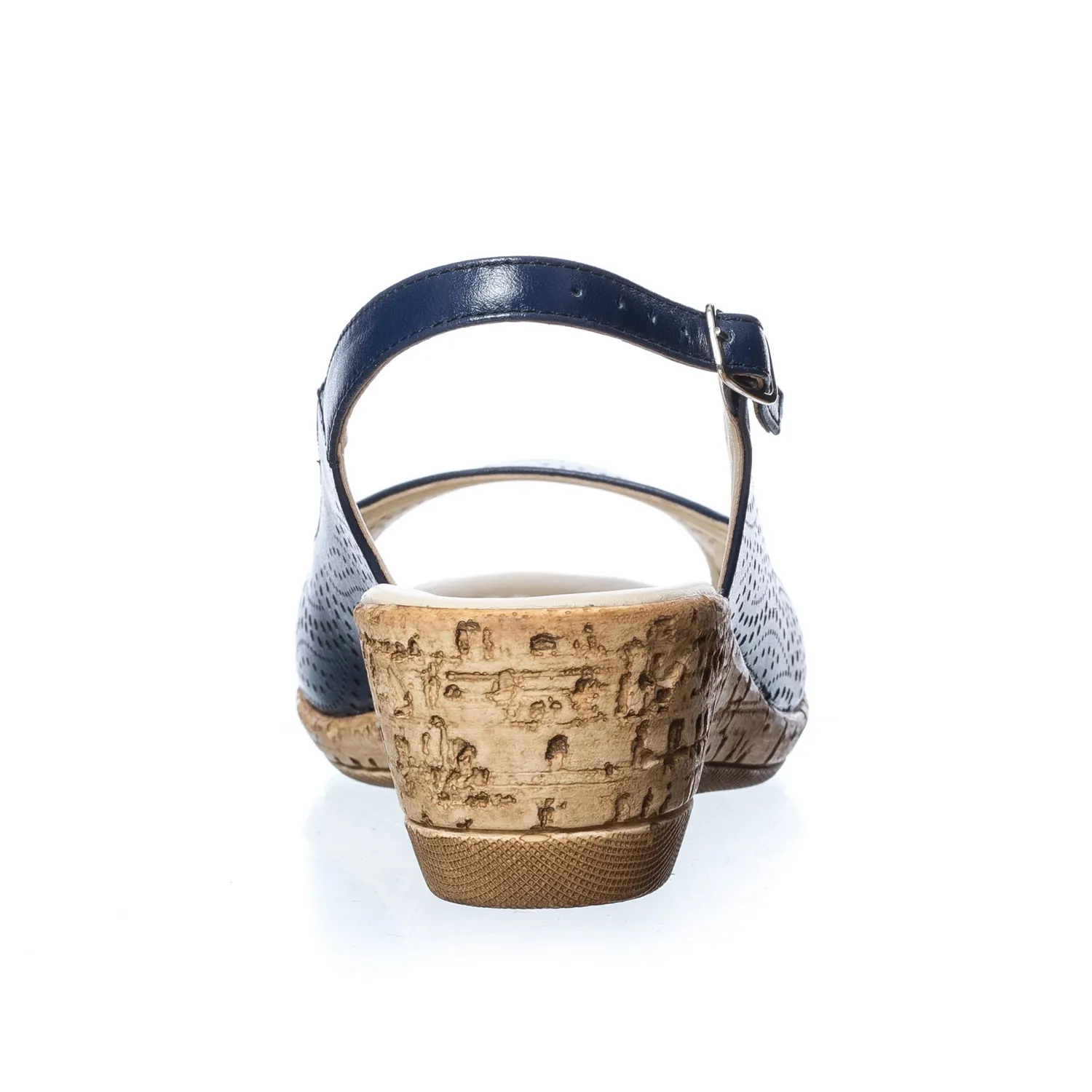 Catinca Shoes P27 BL sandale dama piele bleumarin