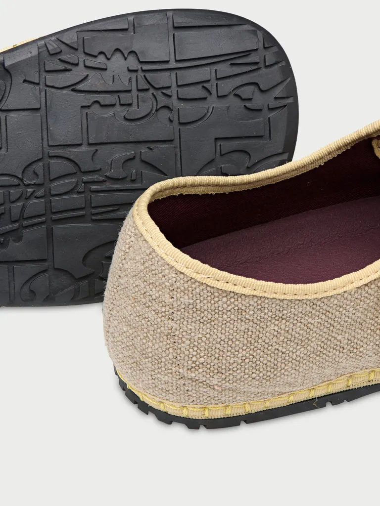 Flagelus Cinderella Margeritte pantofi Mary Jane bej