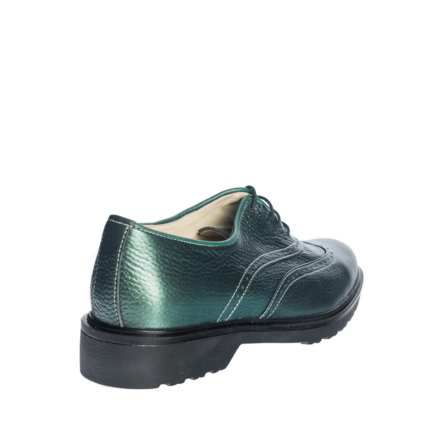 Catinca Shoes Verde G8 V pantofi dama verzi piele naturala