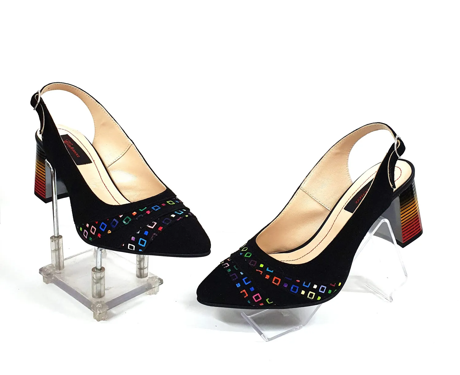 Catinca Shoes A101 NAPC sandale dama piele patratele