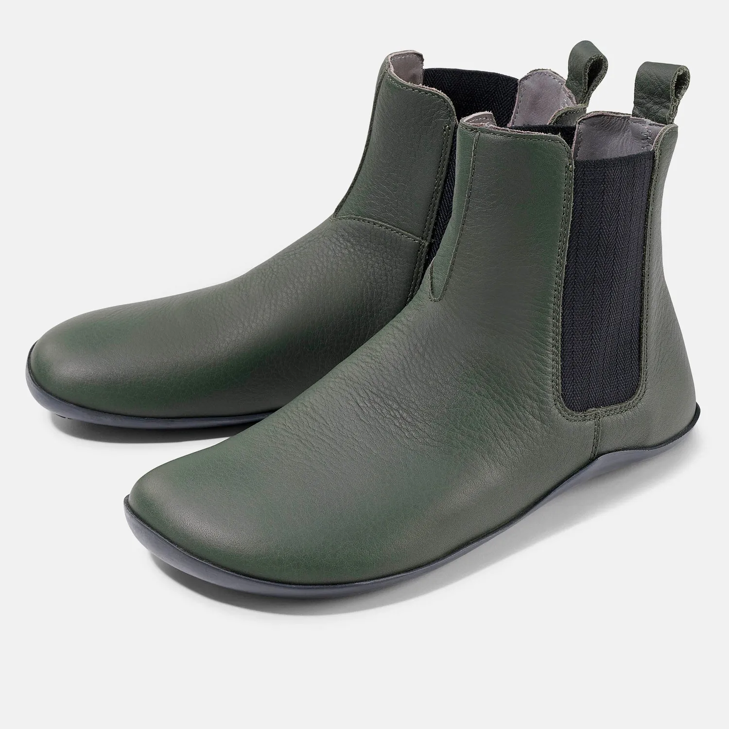 BÄR Elif pantofi barefoot piele negri chelsea