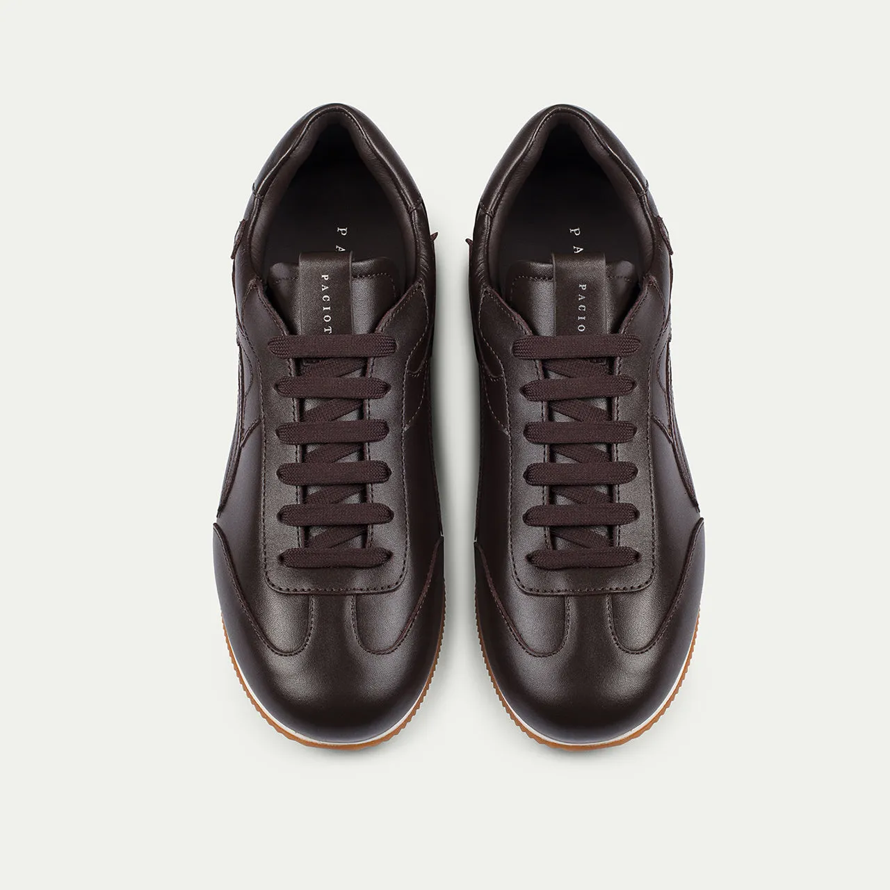 Cesare Paciotti Myron sneakers barbati maro piele