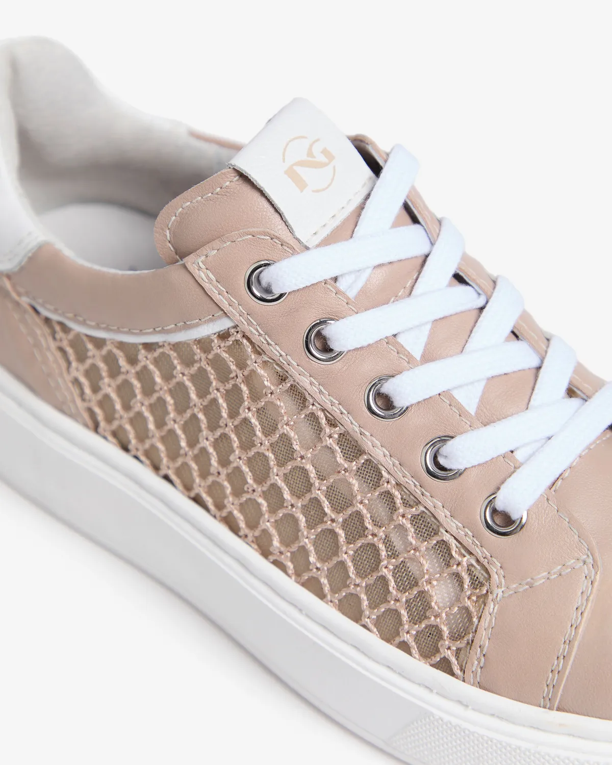 NeroGiardini sneakers fete material tehnic vara