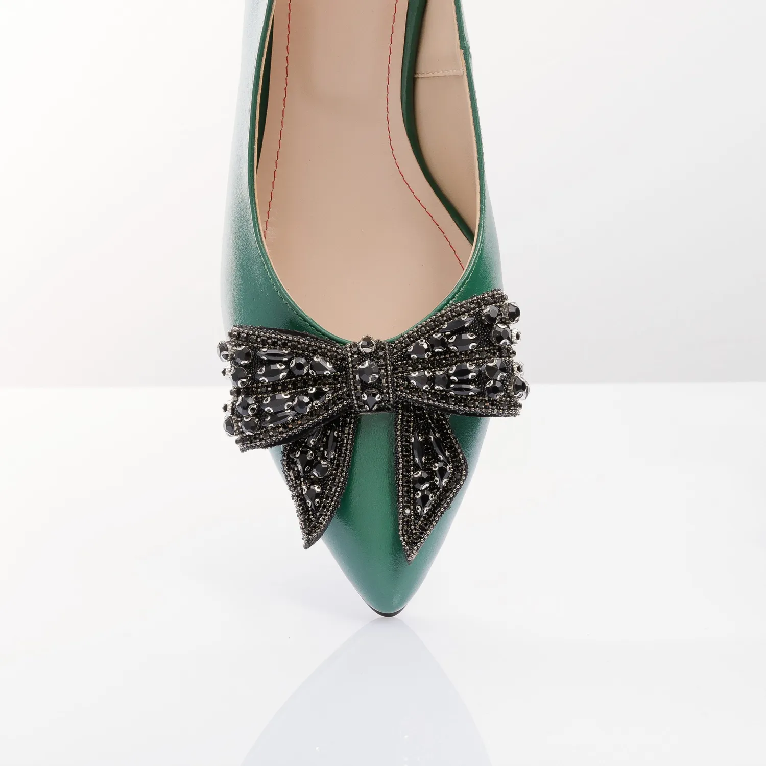 Catinca Shoes BLD10 VB sandale piele naturala verde