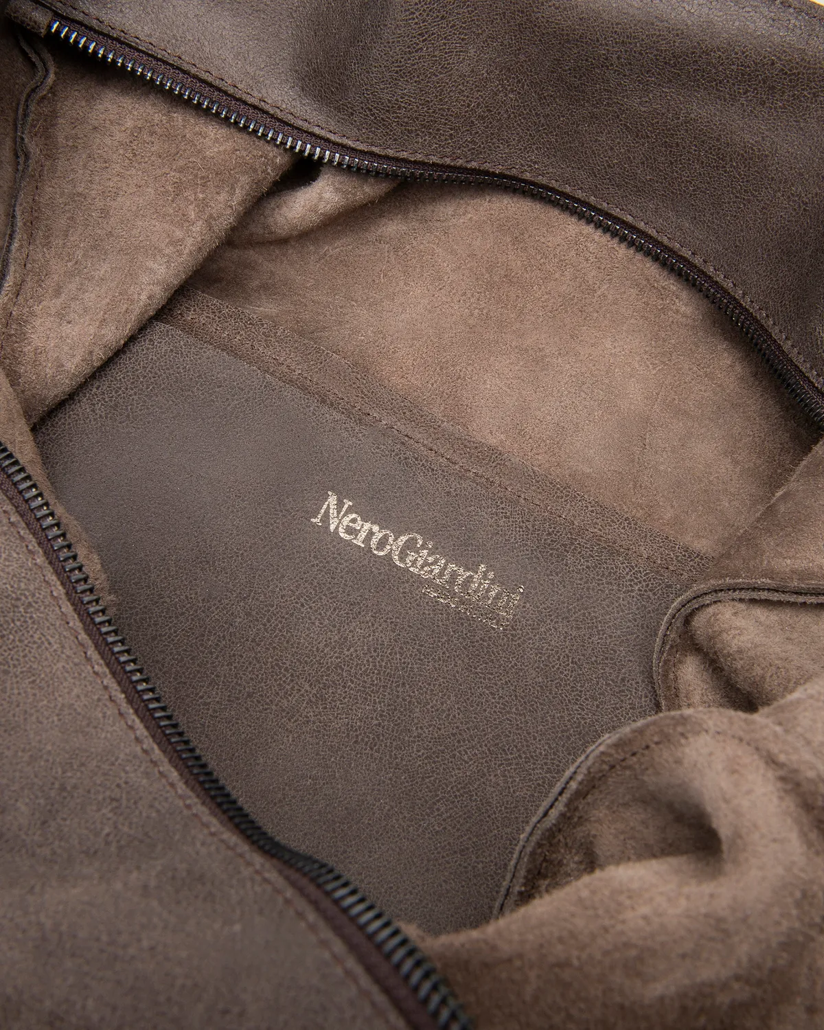 NeroGiardini geanta shopping piele naturala dama