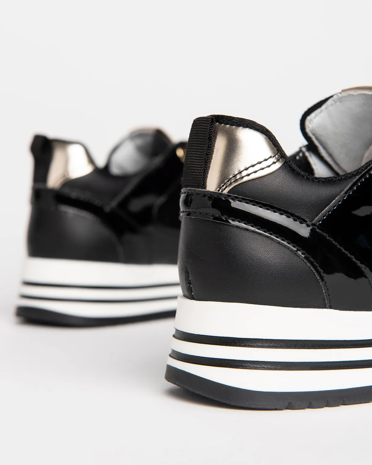 NeroGiardini Sneakers Adolescente Fete Piele Talpa Usoara