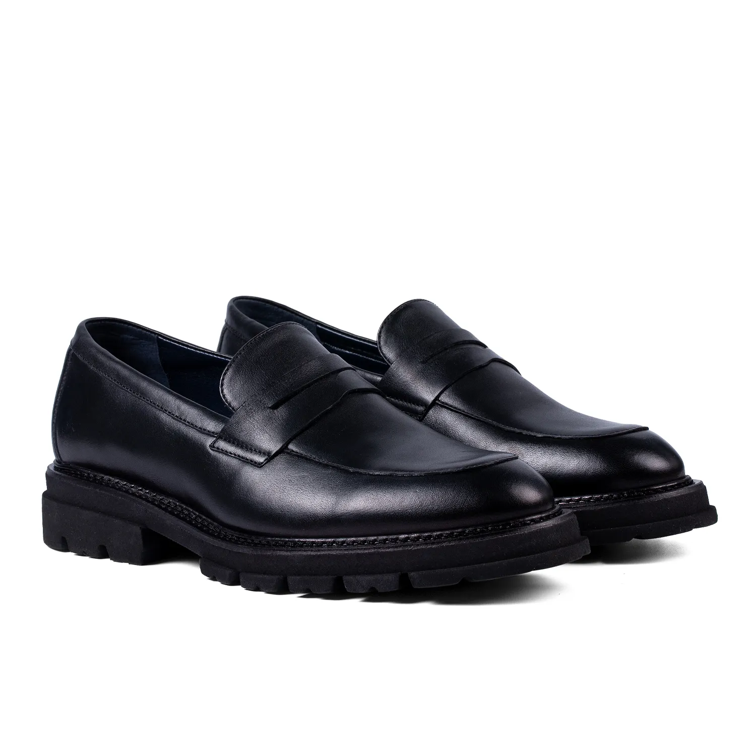 Lucas Shoes Ezra Ukr mocasini barbati negri piele