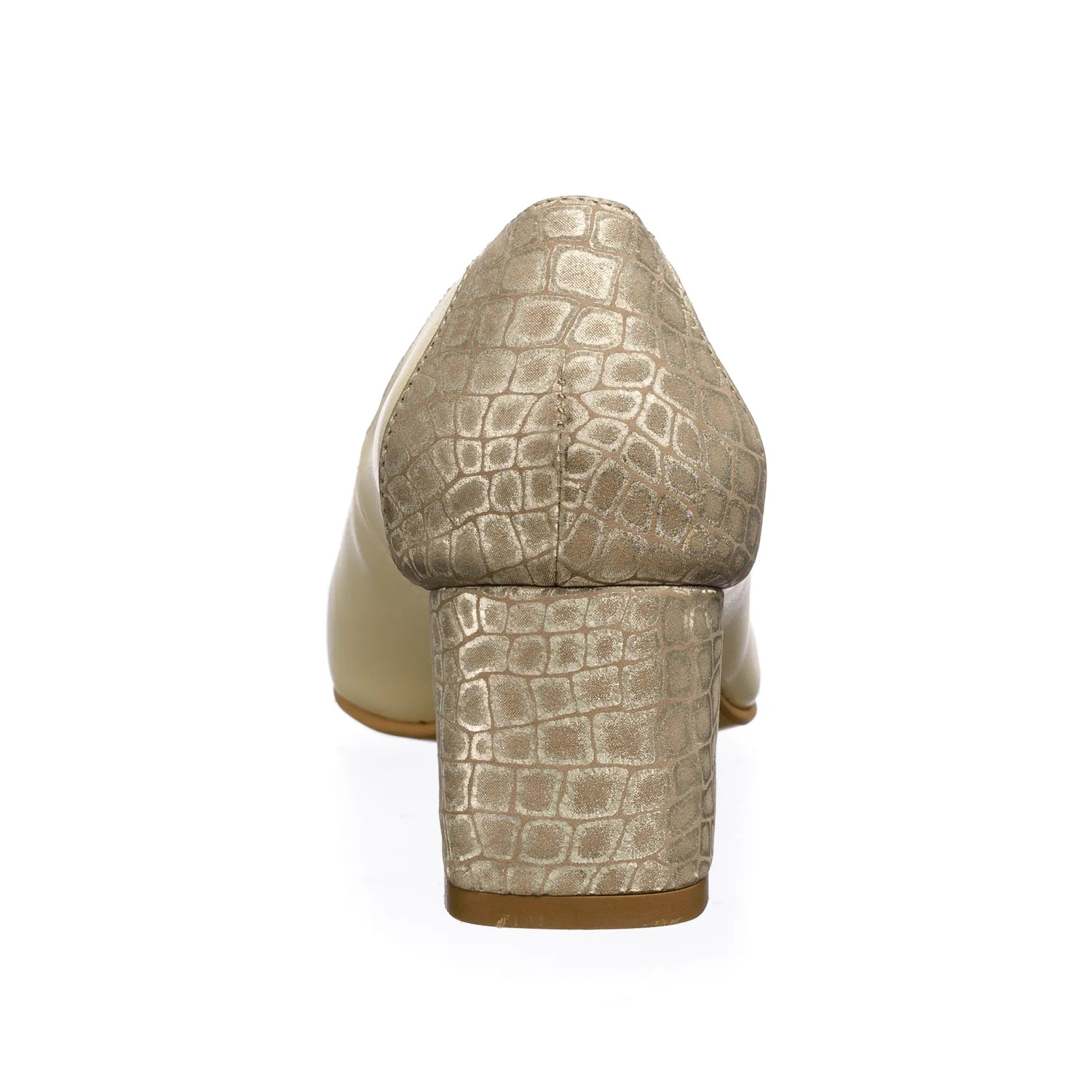 Catinca Shoes Bej Poney Bej A4 BPB pantofi dama bej piele