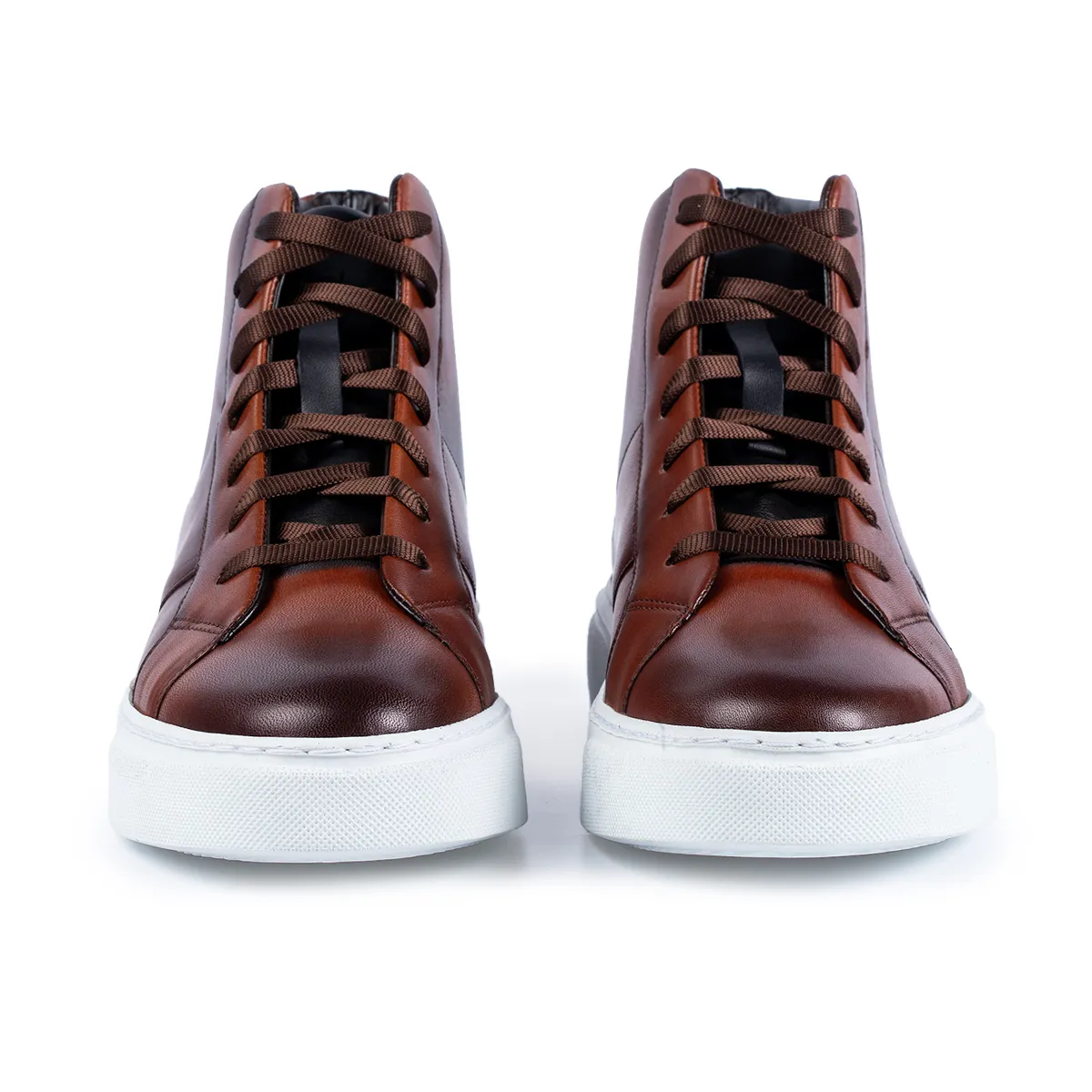 Lucas Shoes 855 ghete barbati coniac piele toamna-iarna