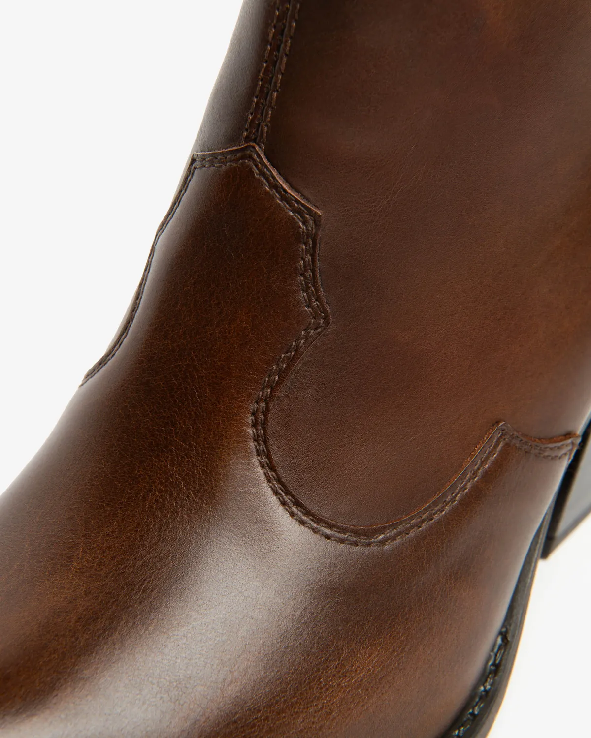 NeroGiardini botine cowboy piele dama toc 75