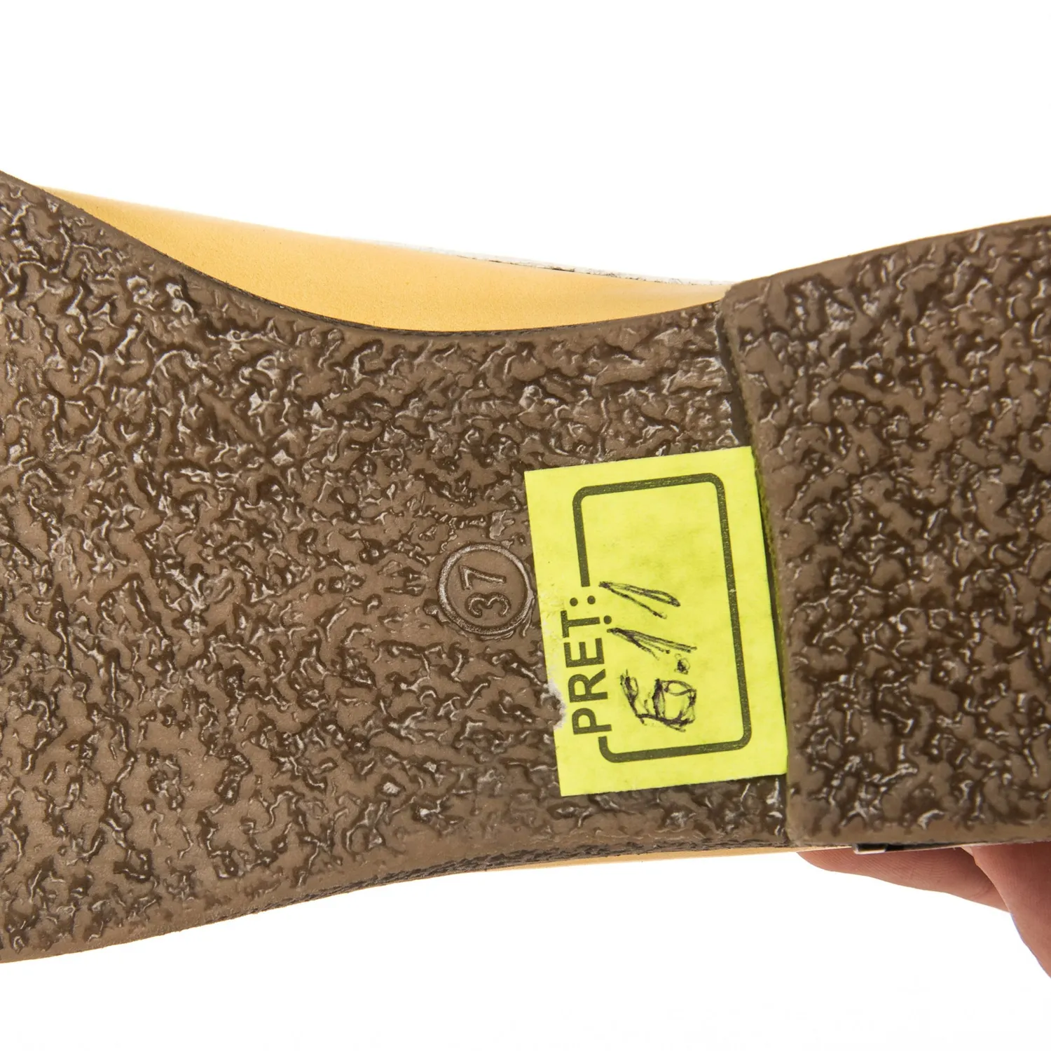 Catinca Shoes G11 GA pantofi dama piele galben solzi aurii