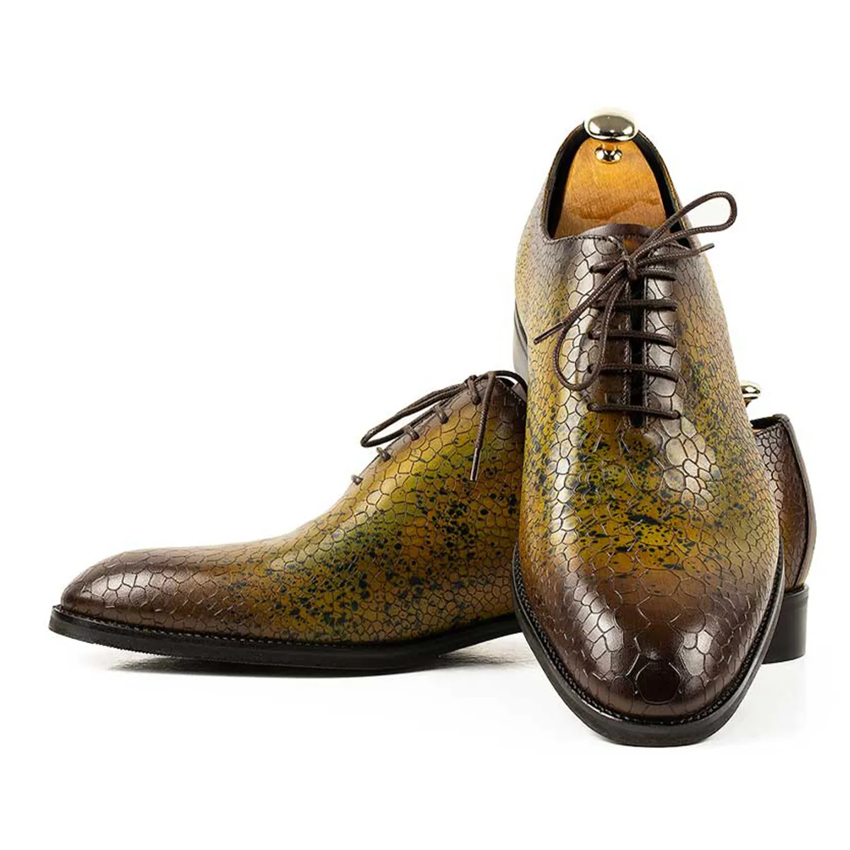 Lucas Shoes Elegant 715 pantofi multicolor pictati