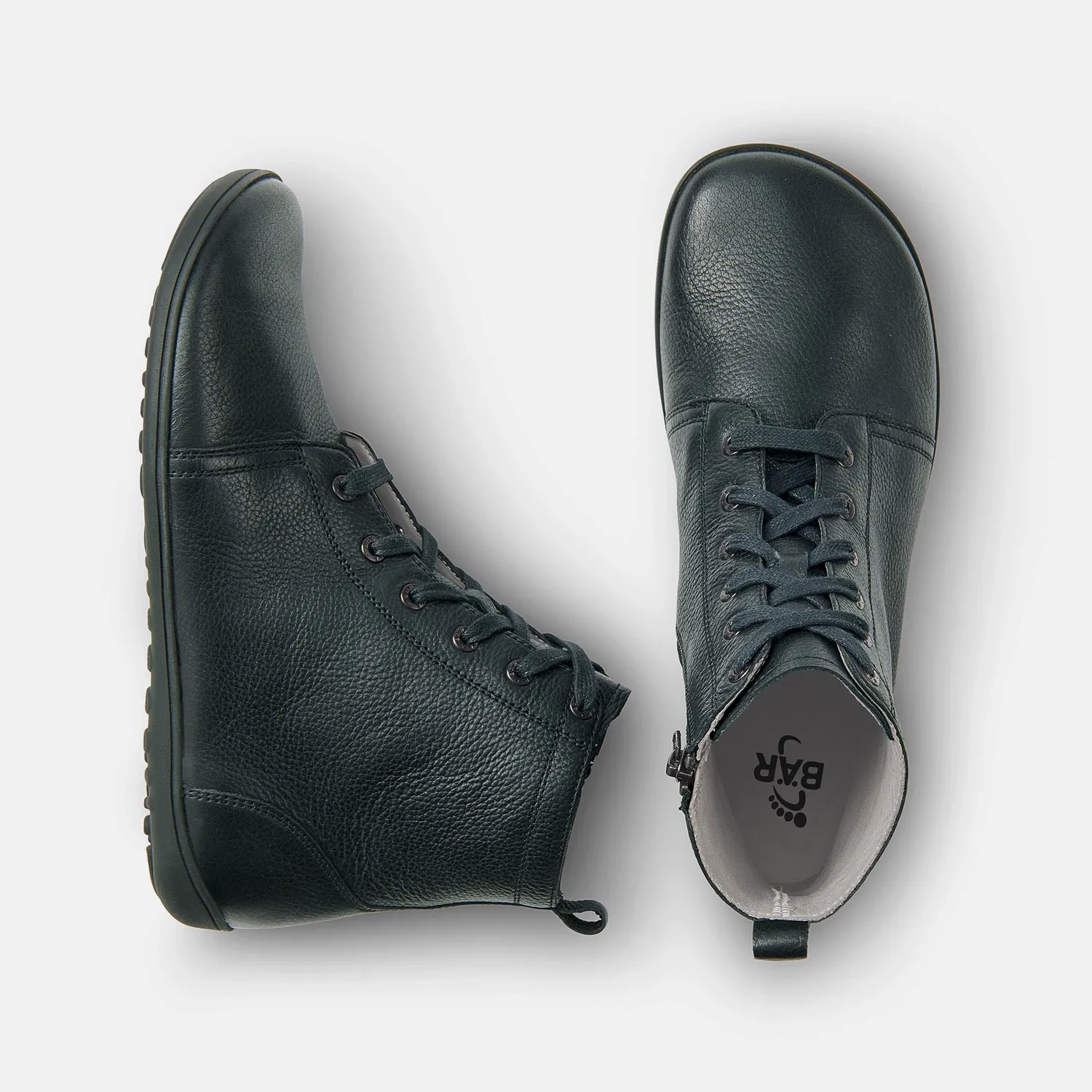 BÄR Julie 2.0 ghete damă barefoot piele negru