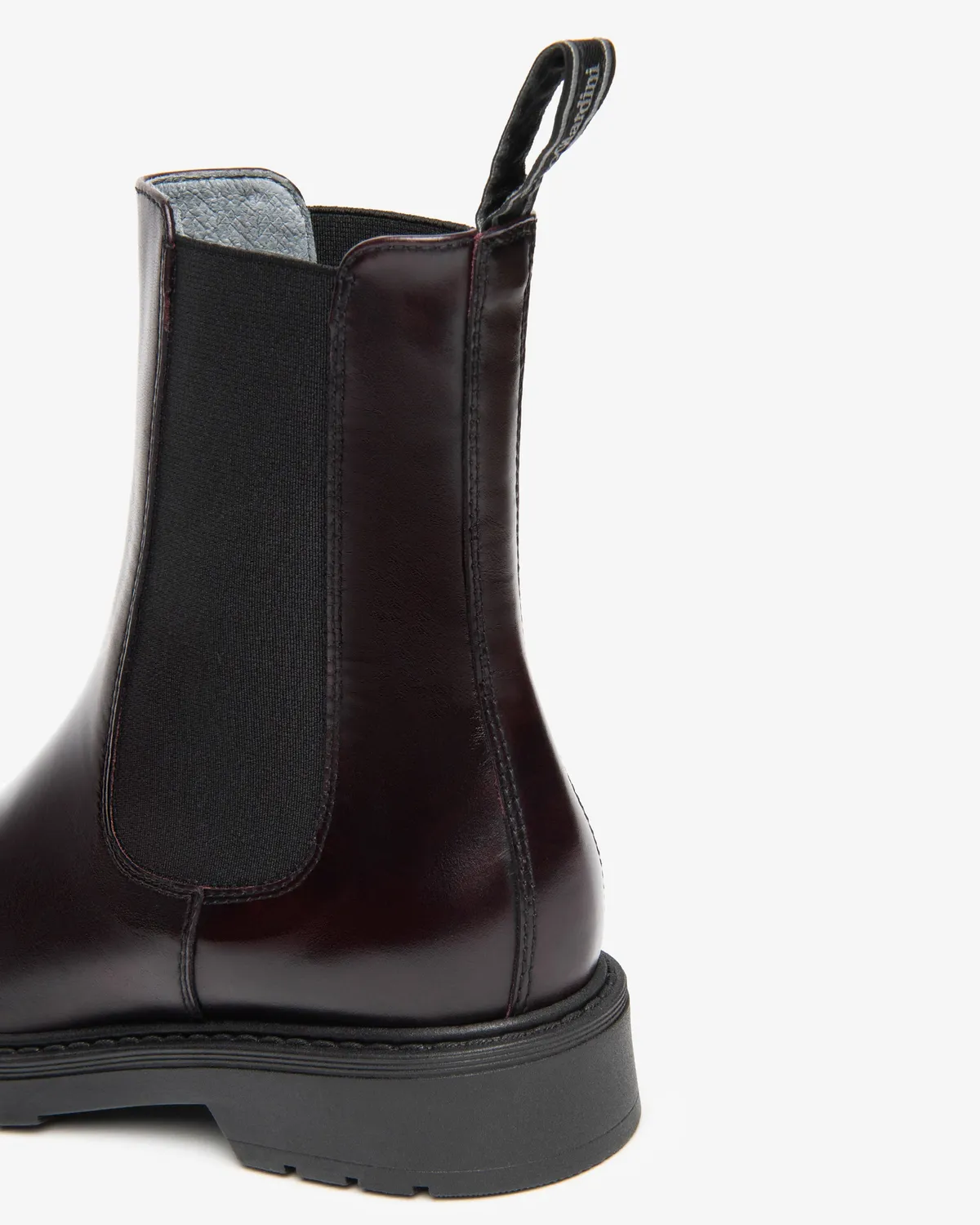 NeroGiardini ghete chelsea damă piele toc 30 mm