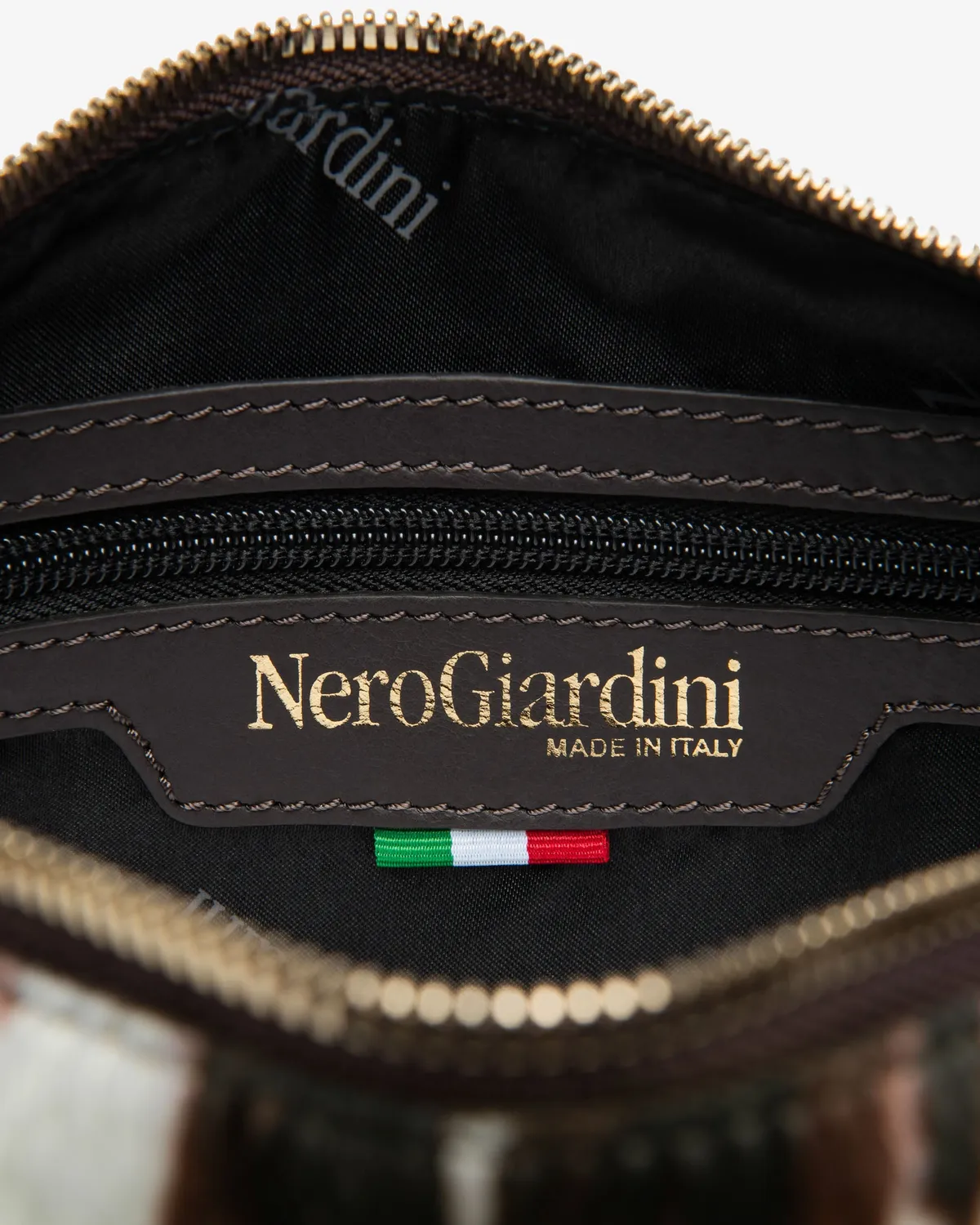 NeroGiardini Geanta Crossbody Piele Animal Print Dama