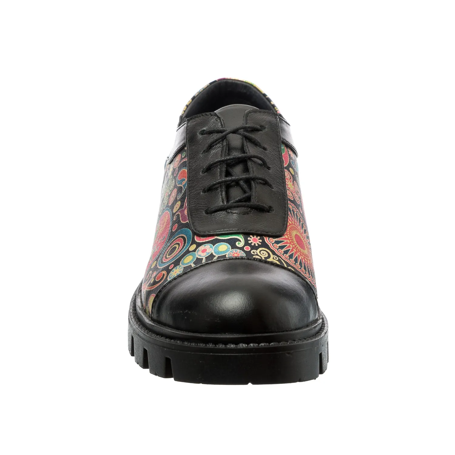 Catinca Shoes X1 NBP pantofi dama negri piele paun