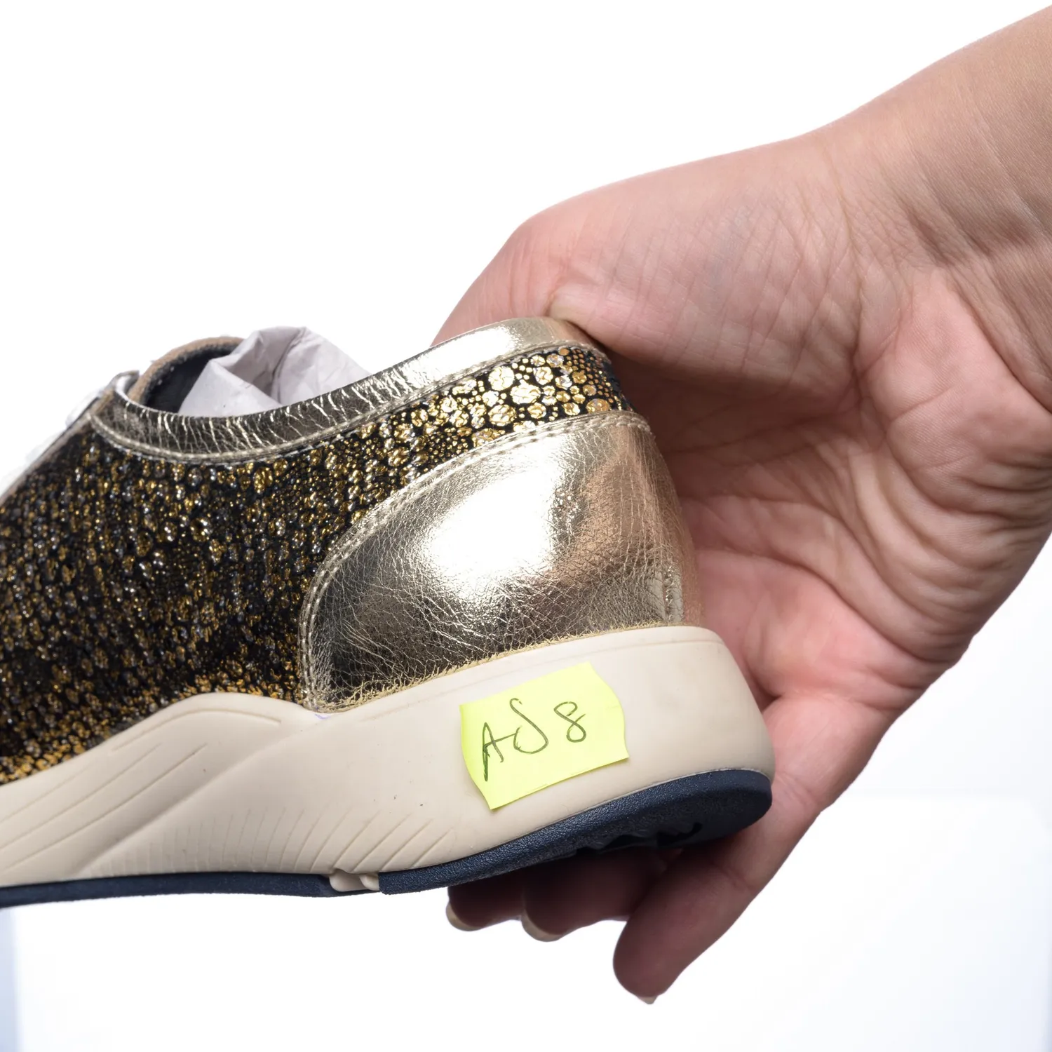 Catinca Shoes AD8 APA pantofi sport dama aurii piele