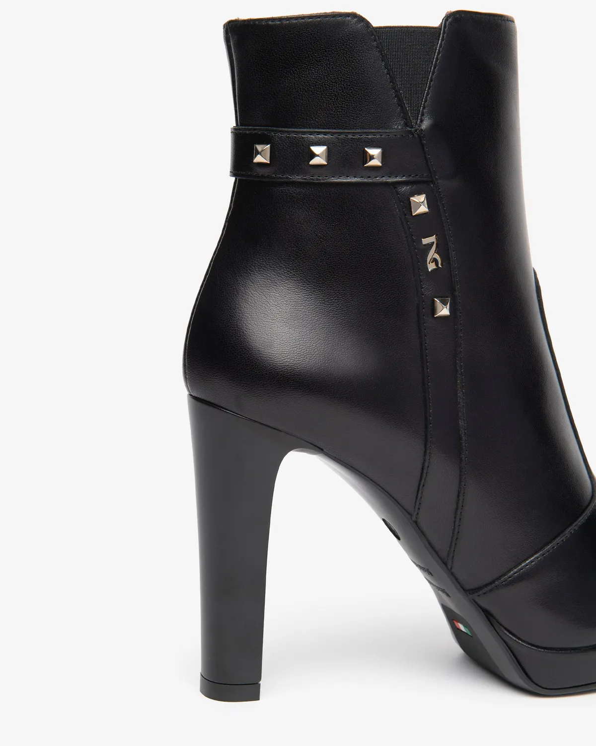 NeroGiardini botine dama piele toc 10 cm