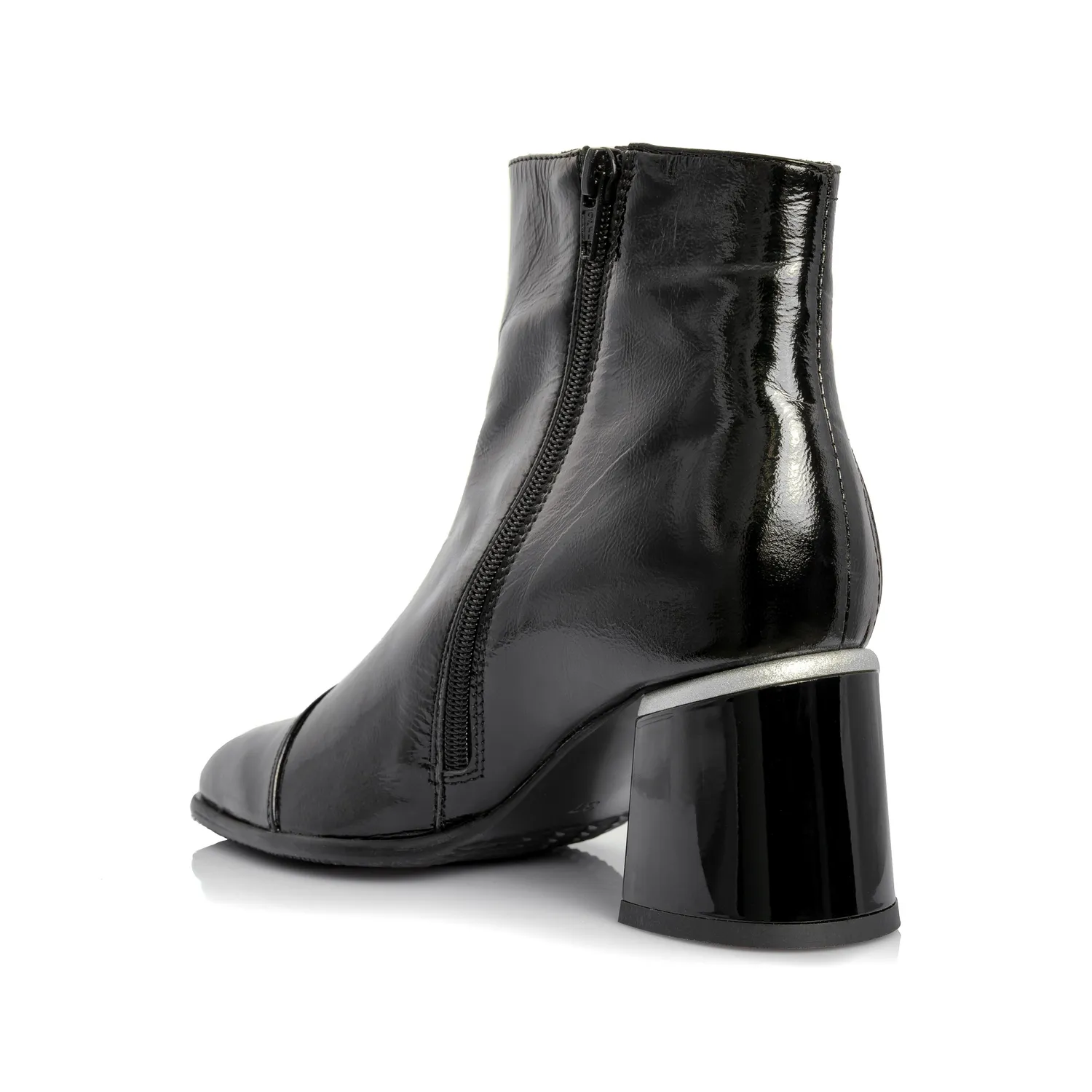 Catinca Shoes G80 NL ghete dama lac negru