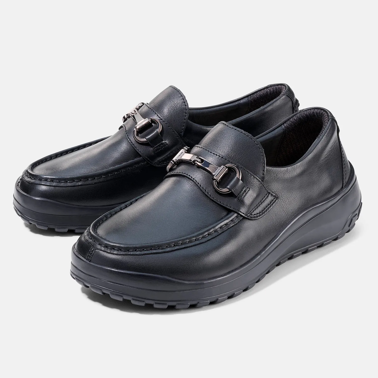 Bär Sia mocasini piele negru